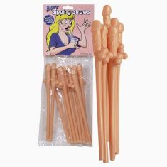 Трубочки - Penis Straws, телесные