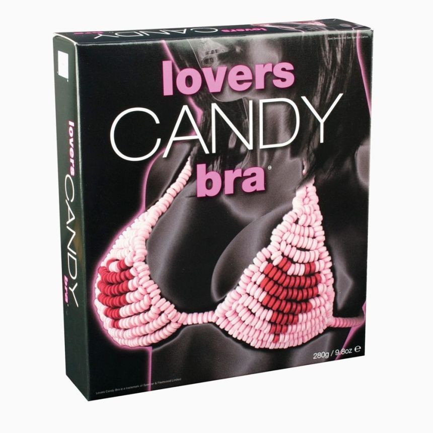 Съедобный бюстгальтер Lovers Candy Bra (280 гр) Съедобный бюстгальтер Lovers Candy Bra (280 гр)