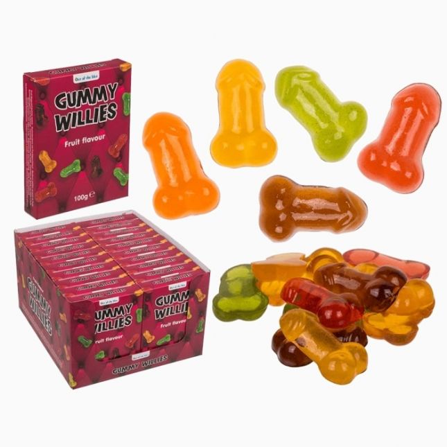 Желейні цукерки Gummy Willies Fruit Flavour, 100 г