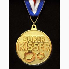 Медаль метал "Super KISSER"