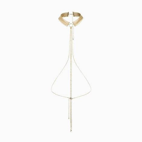 Прикраса-нашийник Bijoux Indiscrets MAGNIFIQUE Collar - Gold