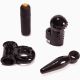Мини вибронабор Pornhub Dirty Weekend Kit (вибропуля, эрекционное кольцо, пробка, насадка на палец)