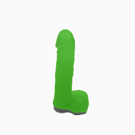 Мыло в форме пениса Чистий Кайф Green size M, крафтовое мыло-член, натуральное