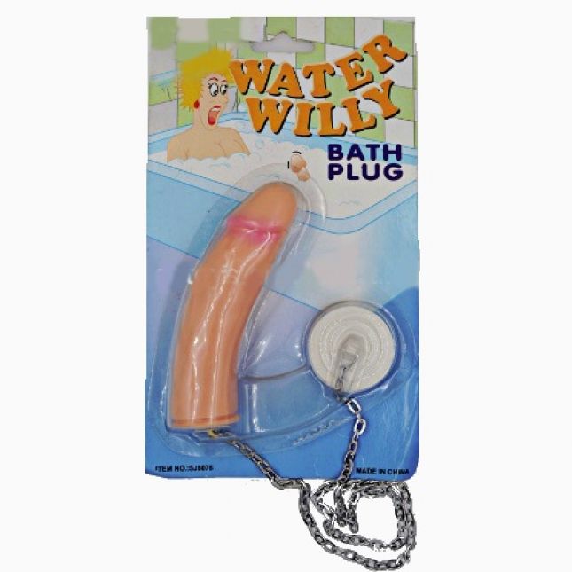 Пробка для ванни у вигляді пеніса Novelty Water Willy Bath Plug Пробка для ванни у вигляді пеніса Novelty Water Willy Bath Plug