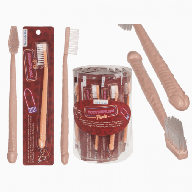 Зубна щітка Toothbrush Penis, 18 см