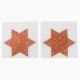 Накладки на соски - Titty Sticker Star Big Copper