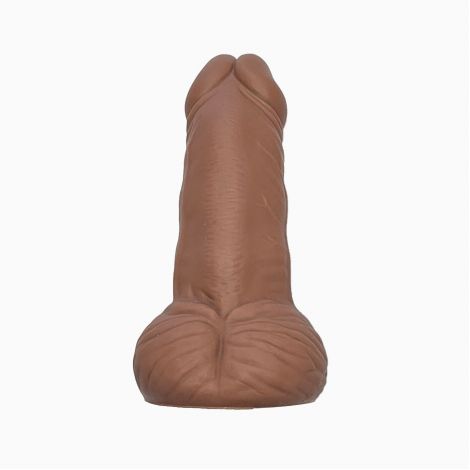 Іграшка пеніс-пискавка з мошонкою Diverty Sex Mulato