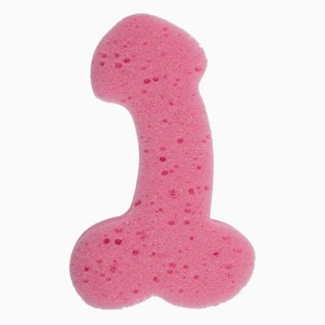 Губка для ванни Sponge Willy Pink, 19 см