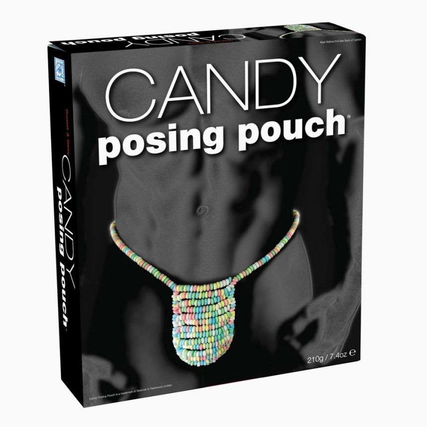 Мужские съедобные трусики Candy Posing Pouch (210 гр) Мужские съедобные трусики Candy Posing Pouch (210 гр)