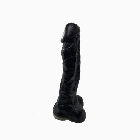 Мило у формі пеніса Чистий Кайф Black size XL, крафтове мило-член, натуральне