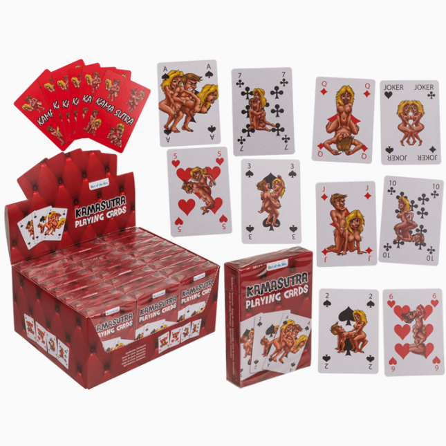 Гральні карти Kamasutra Comic, 54 шт.