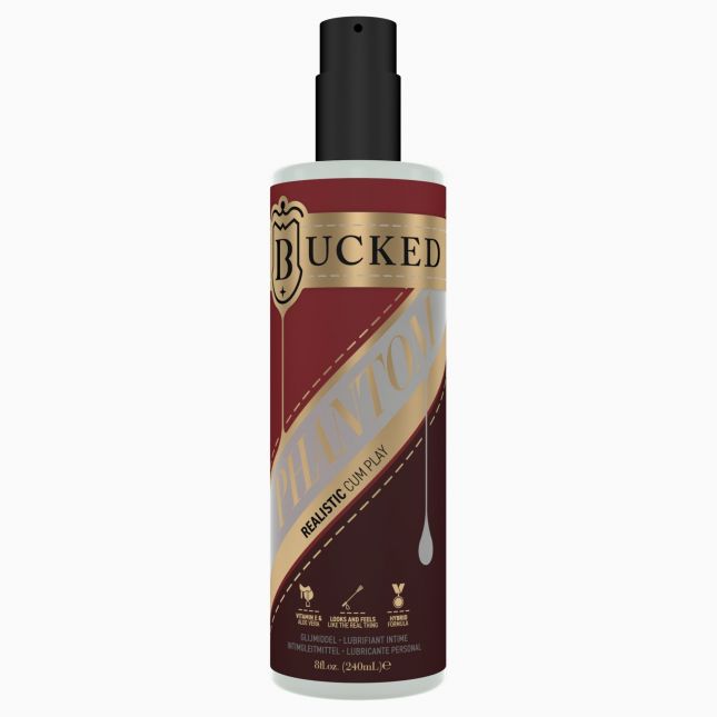 Смазка водно-силиконовая System JO Bucked Phantom Cum Play (240 мл) с витамином Е и алоэ вера, белая