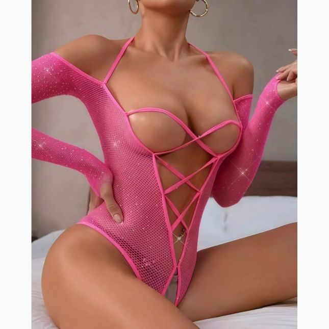 Бодистокинг JSY WW7203 Barbie Pink One Size Бодистокинг JSY WW7203 Barbie Pink One Size