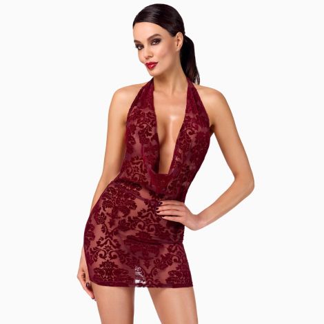 Платье Noir Handmade F385 Kink Royal cascade mini dress L