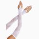 Мітенки Leg Avenue Floral Net Extra Long Gauntlet Arm Warmers White One Size