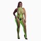 Бодістокінг - Ouch! Bodystocking With Halterneck Green, XL/4XL
