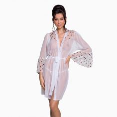 Повітряний пеньюар LOVELIA PEIGNOIR white S/M - Passion