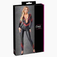 Бодістокінг - 2730669 Cottelli Collection Jumpsuit W. Red