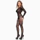 Бодістокінг Leg Avenue Crotchless Fishnet Bodystocking One Size Black