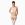 Бодистокинг Passion BS047 white, комбинезон, имитация топа, чулок и пояса