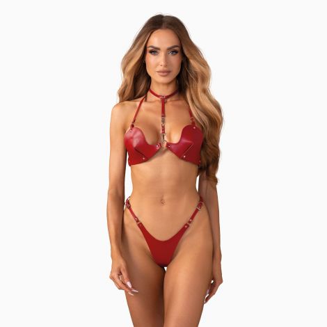 Комплект Obsessive Inferro 2-pcs set S/M/L