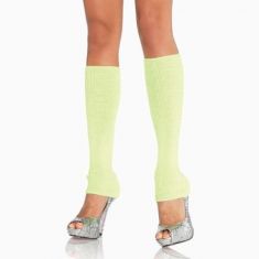 Leg Avenue Neon LEG3921NeonGr - Яркие гетры, OS, (салатовые)