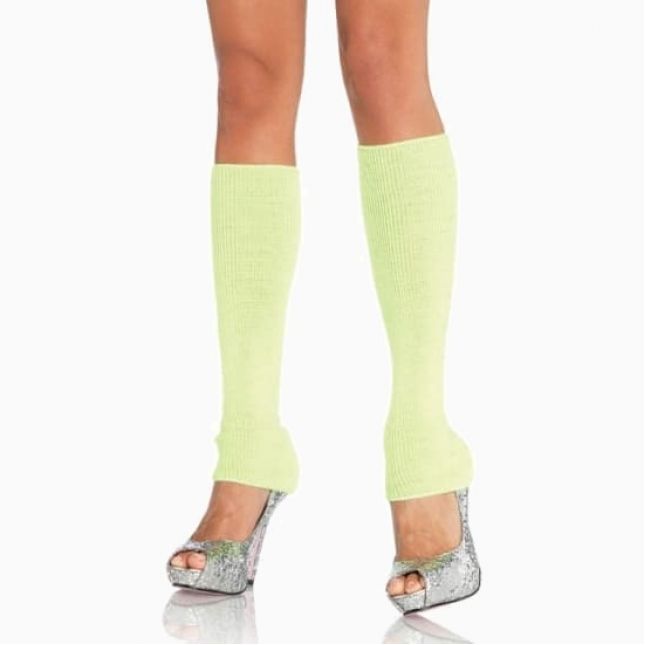Leg Avenue Neon LEG3921NeonGr - Яркие гетры, OS, (салатовые)