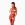 Бодистокинг Passion BS048 red, комбинезон, имитация колгот и открытого топа