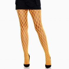 Колготки Leg Avenue Eyelet Net Tights Neon Orange One Size Колготки Leg Avenue Eyelet Net Tights Neon Orange One Size