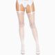 Панчохи Leg Avenue Daisy Dot Fishnet Stockings One Size White Панчохи Leg Avenue Daisy Dot Fishnet Stockings One Size White