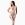 Ажурный бодистокинг с чулками Passion BS082 white