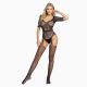 Бодістокінг - Bodystocking 2081, black - One Size