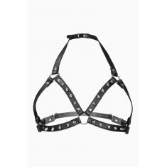 Портупея с металлическими шипами Fetish Tentation Sexy Adjustable Chest Harness