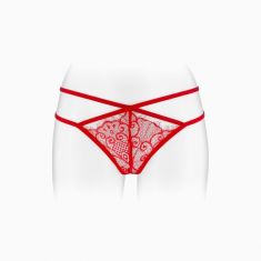 Трусики-стрінги Fashion Secret MYLENE Red з подвійною лінією стегна