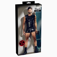 Vinyl Shirt men Biker