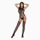 Бодістокінг - Bodystocking 2067, black - One Size
