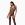 Ажурный бодистокинг с имитацией чулок Passion BS074 black