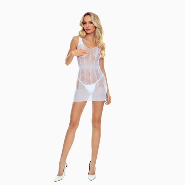 Бодістокінг Passion BS113 One Size, white