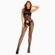 Бодістокінг - Bodystocking 2038, black - One Size