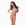Комплект белья Passion AMORE SET white, стринги и лиф в виде подарочной ленты с бантом