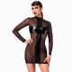 Платье Noir Handmade F369 Crossfire Mesh & Wetlook Mini dress XL