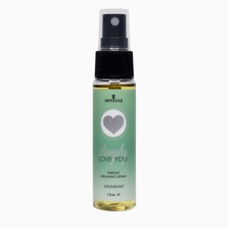 Спрей для мінету Sensuva Deeply Love You Spearmint (29 мл), для глибокого мінету