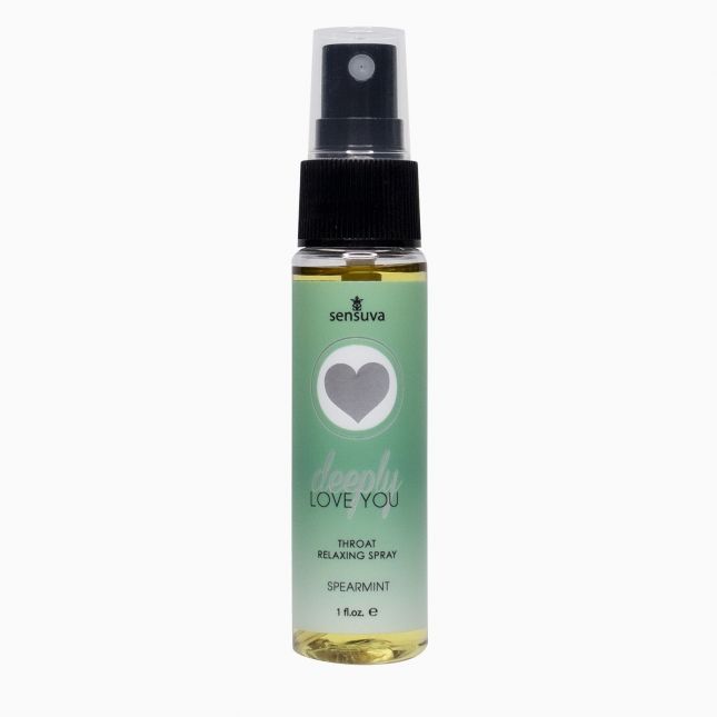 Спрей для мінету Sensuva Deeply Love You Spearmint (29 мл), для глибокого мінету