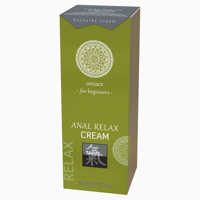 Анальный лубрикант - Hot Shiatsu Anal Relax Cream, 50 мл