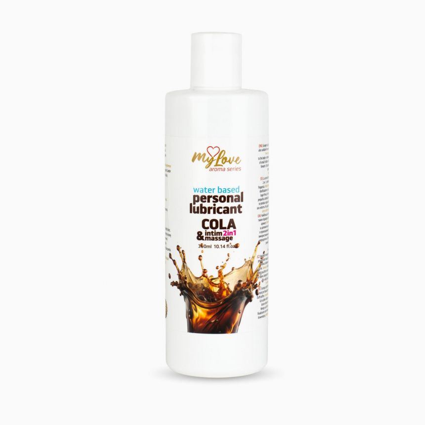 2в1 лубрикант та масажний гель - MyLove Aroma Series Intim&Massage Cola, 300 мл 2в1 лубрикант та масажний гель - MyLove Aroma Series Intim&Massage Cola, 300 мл