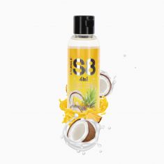 S8 4-in-1 Dessert Lube съедобная массажная смазка ананасовый десерт, 125 мл