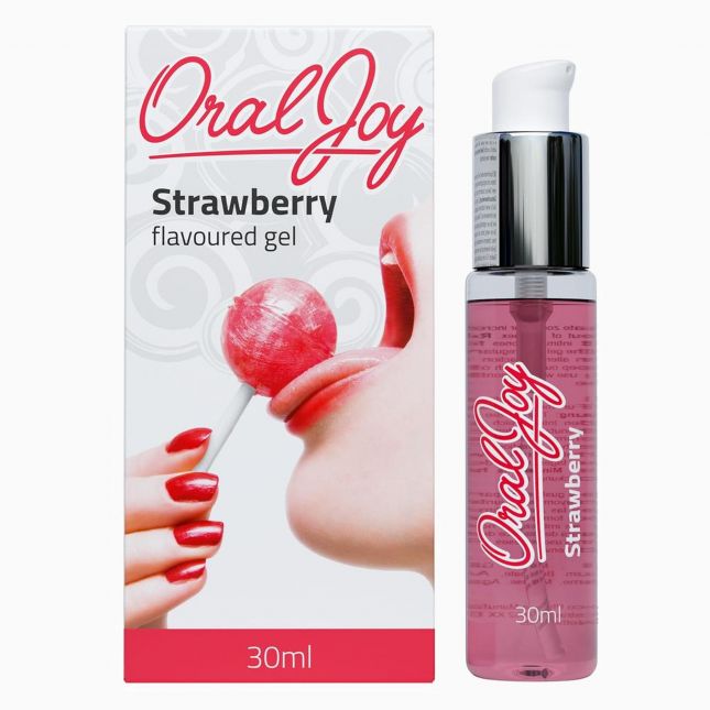 Оральний лубрикант - Oral Joy Strawberry, 30 мл Оральний лубрикант - Oral Joy Strawberry, 30 мл