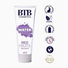 Змазка на водній основі BTB FLAVORED RED FRUITS з ароматом червоних фруктів (100 мл)