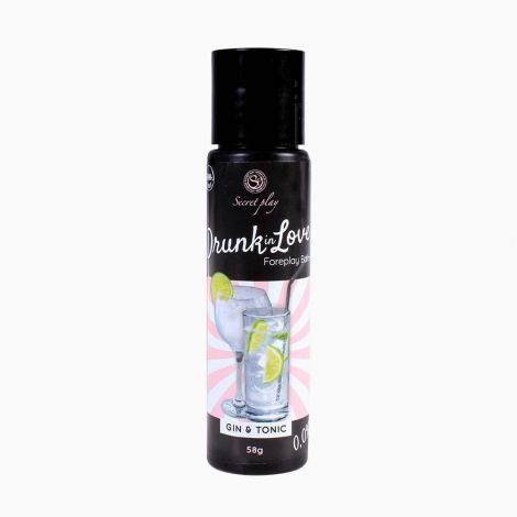 Бальзам для прелюдій - Secret Play Drunk In Love Gin & Tonic, 58 мл