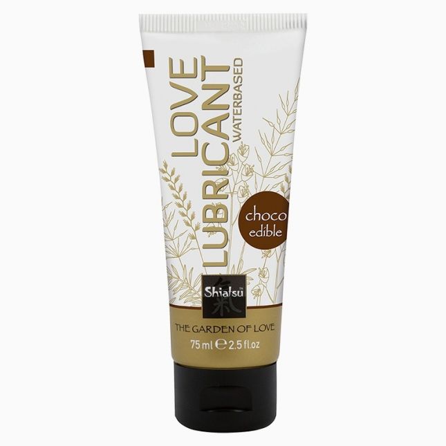 Оральний лубрикант шоколадний "Shiatsu Edible Glide Choco", 75 мл